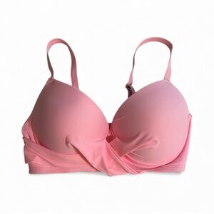 Pink Bathing Suit Bikini Top Small-DD NWOT Swim SHEIN